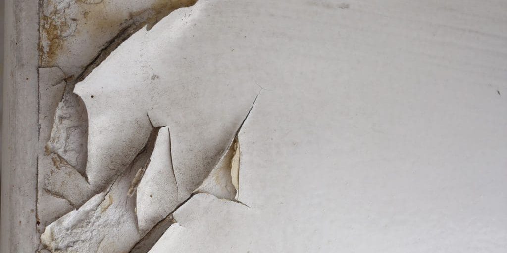 peeling paint