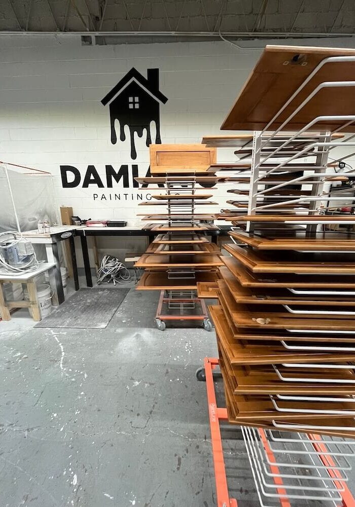 professional cabinet painting